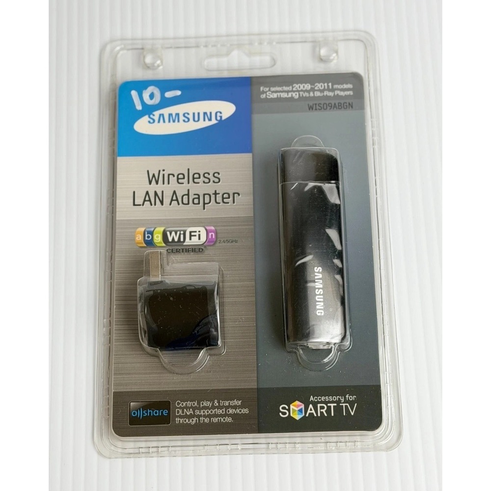 Samsung WIS09ABGN Wireless LAN Adapter Wi-Fi Smart TV USB Dongle New